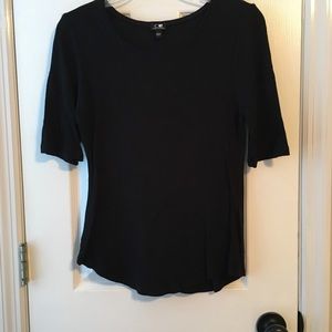 Cable & Gauge Black Sweater